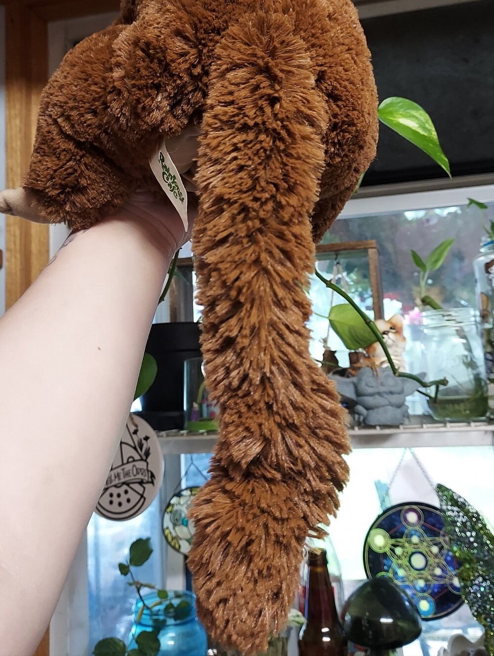 🐒 Vintage Rainforest Cafe Monkey Plushie Puppet Good/Great condition - Picture 3 of 5